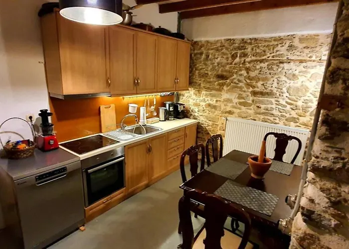 Traditional Stone House In Kissos Pelion