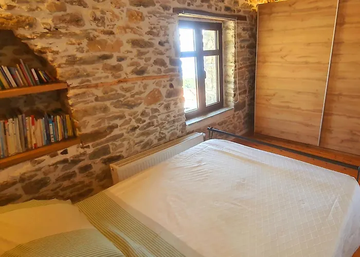 Traditional Stone House In Kissos Pelion